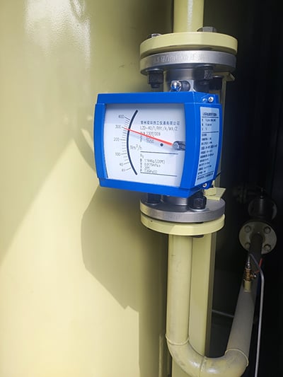 Nitrogen Flow Monitoring